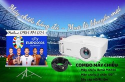 Combo máy chiếu bóng đá BenQ MX550
